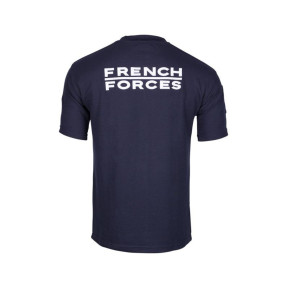 Tee-shirt French Forces Bleu Marine - Ares