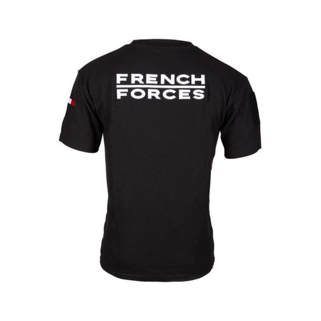 Tee-shirt French Forces Noir - Ares