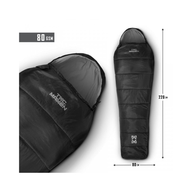Schlafsack Cocoon 80gr - Schwarz - Tac Maven