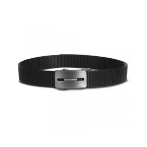 Ceinture Regal 35mm avec bouble argent - Noir - Pentagon