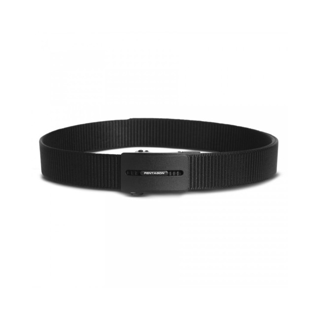 Cinto Regal 35mm com fivela preta - Preto - Pentagon