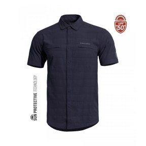 Camisa de manga corta anti-UV Ripple - Azul Noche - Pentagon