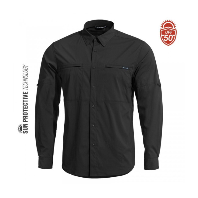 Camicia anti-UV Wayne - Nero - Pentagon