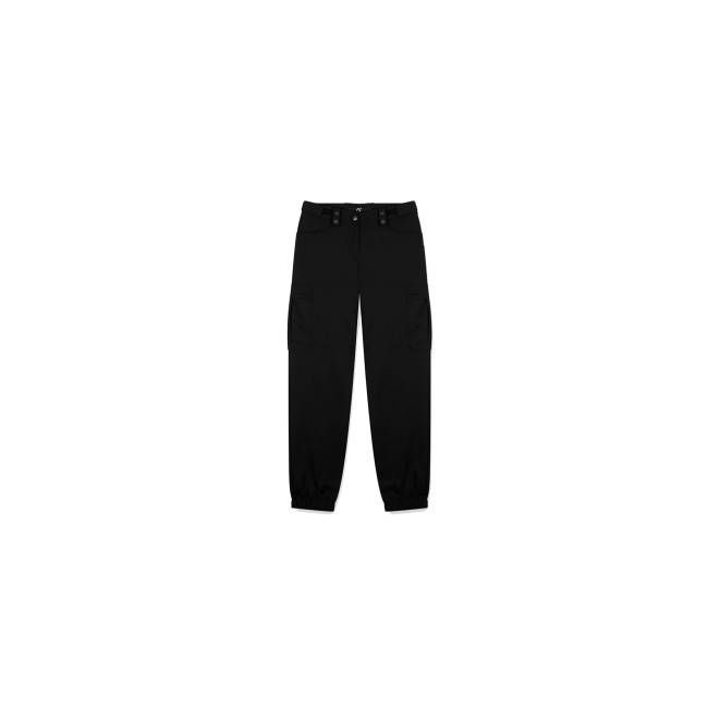 Calças de Serviço FDO Mate Stretch Femininas - Preto - GK