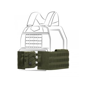 Modułowy cummerbund do kamizelki płytowej - Zielony Oliwkowy - Pentagon