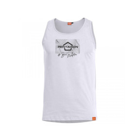 Tanktop Astir Contour - Wit - Pentagon