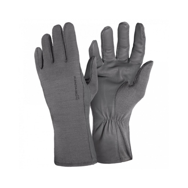 Pilot Nomex® lange handschoenen - Wolf Grey - Pentagon