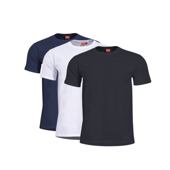 Lot de 3 t-shirts Orpheus - Noir/Blanc/Bleu Marine - Pentagon