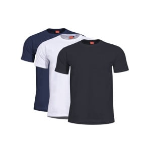 Set di 3 t-shirt Orpheus - Nero/Bianco/Blu Navy - Pentagon