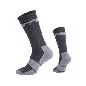 Par de calcetines Alpine Merino Heavy - Gris Ceniza - Pentagon