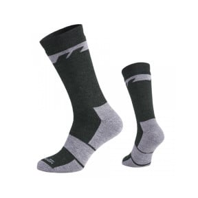 Para skarpetek Alpine Merino Heavy - Oliwkowe - Pentagon