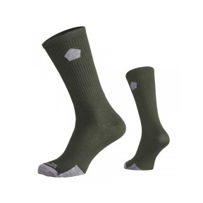 Paar Alpine Merino Light sokken - Olijfgroen - Pentagon