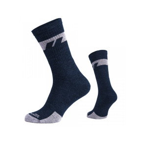 Par de meias Alpine Merino Mid - Azul Marinho - Pentagon
