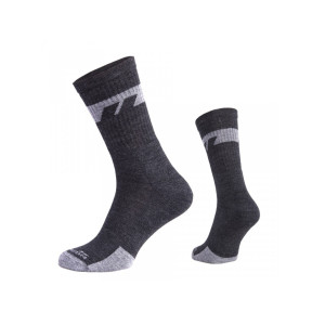 Paire de chaussettes Alpine Merino Mid - Gris Cendre - Pentagon