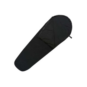 Schlafsack-Fleecefutter - Schwarz - Highlander