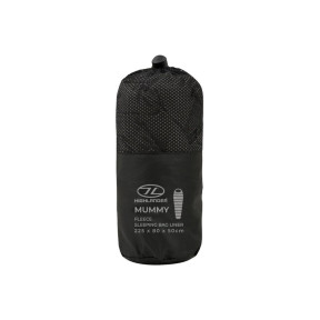 Schlafsack-Fleecefutter - Schwarz - Highlander