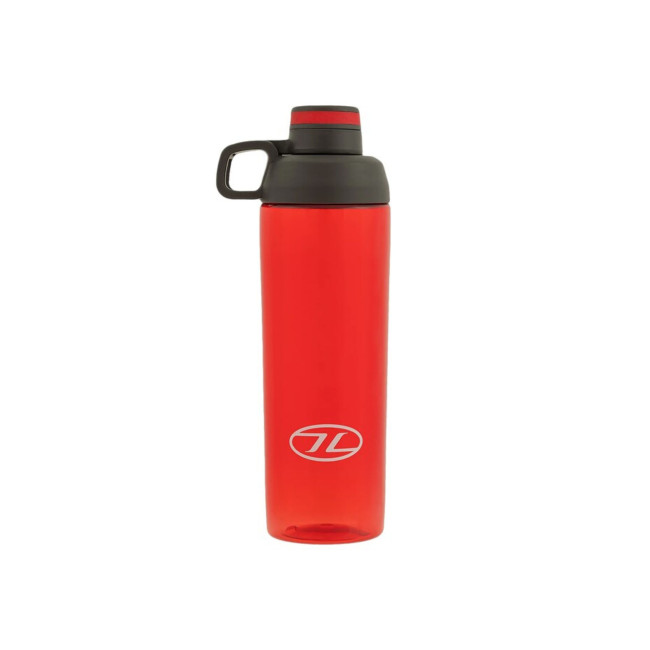 Plastic veldfles 850ml - Rood - Highlander