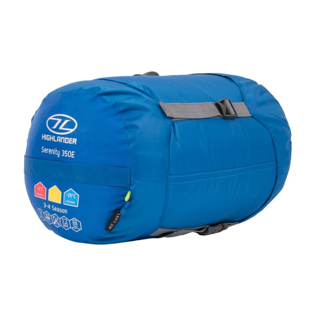 Schlafsack Serenity 350 - Blau - Highlander