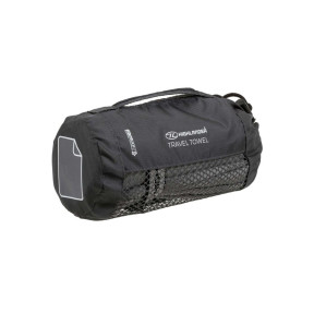 Microfiber handdoek 60 x 120 cm Houtskoolgrijs - Highlander
