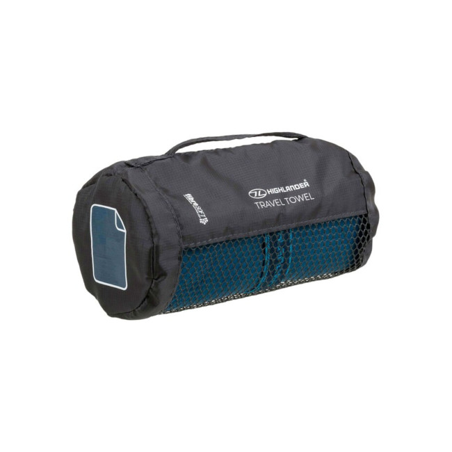 Serviette microfibre 85 x 150 cm Bleu Marine - Highlander