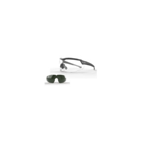 Bril TAC ROLLING THUNDER - Verstelbaar - Zwart - Kit 2 glazen Helder/Getint - Edge Tactical