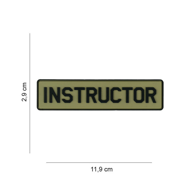 Patch 3D PVC Instructor - 101 Inc