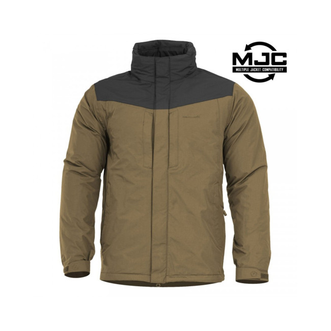 Parka/casaco acolchoado Gen V3.0 - Coyote/Preto - Pentagon