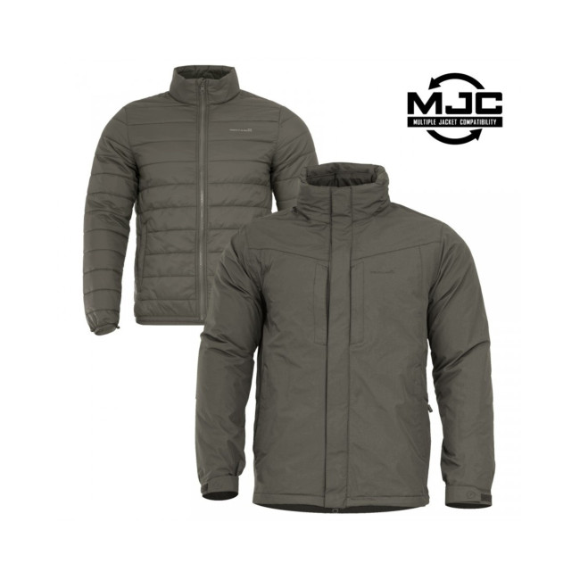 Parka/casaco acolchoado Gen V3.0 - RAL7013/Preto - Pentagon