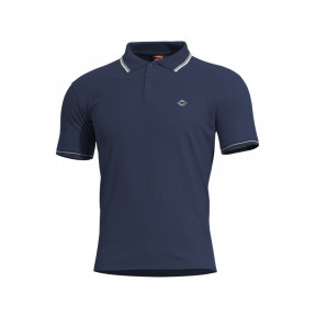 Polo Aniketos z lamówkami - Granatowy - Pentagon