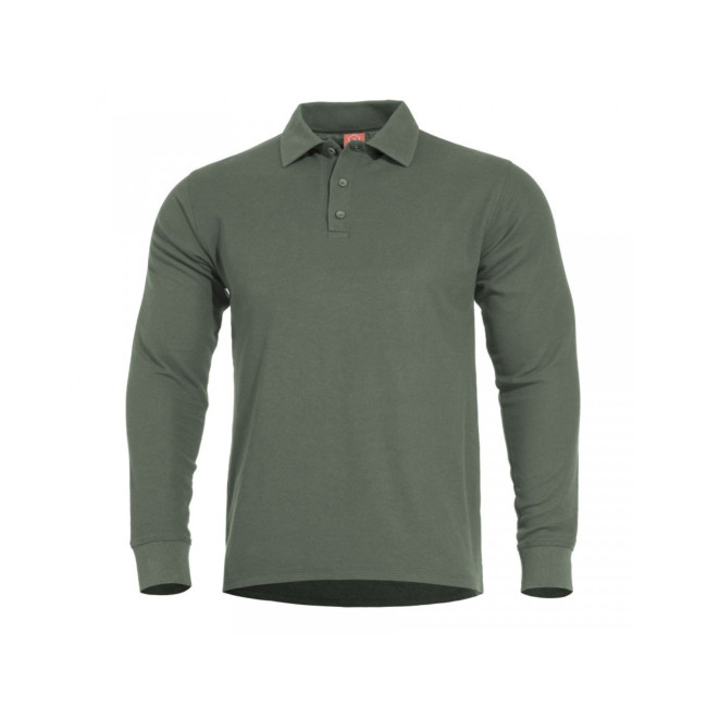 Polo Aniketos avec manches longues - Camo Green - Pentagon