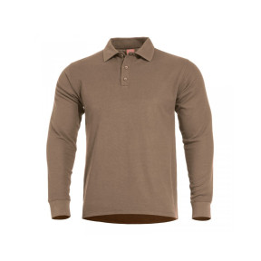 Polo Aniketos avec manches longues - Coyote - Pentagon