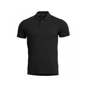 Polo piqué - Nero - Pentagon