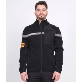 Micro-fleece vest V2 Sécurité Privée NEVADA - Zwart - Force Series