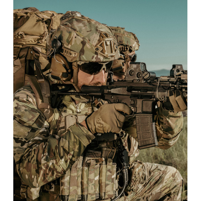 Occhiali balistici Phantom Rescue con montatura sabbia e lenti fumé - Edge Tactical