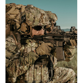 Phantom Rescue ballistische bril met zandkleurig montuur en getinte glazen - Edge Tactical