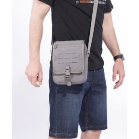 Messenger Tas - Wolf Grey - Pentagon