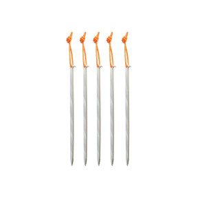 Lote de 5 estacas de tienda en aluminio 16cm - Highlander Outdoor