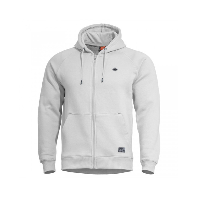 Bluza z kapturem Phaeton z zamkiem - Biały - Pentagon