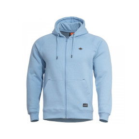Hoodie Phaeton met rits - Blauw Lagoon - Pentagon