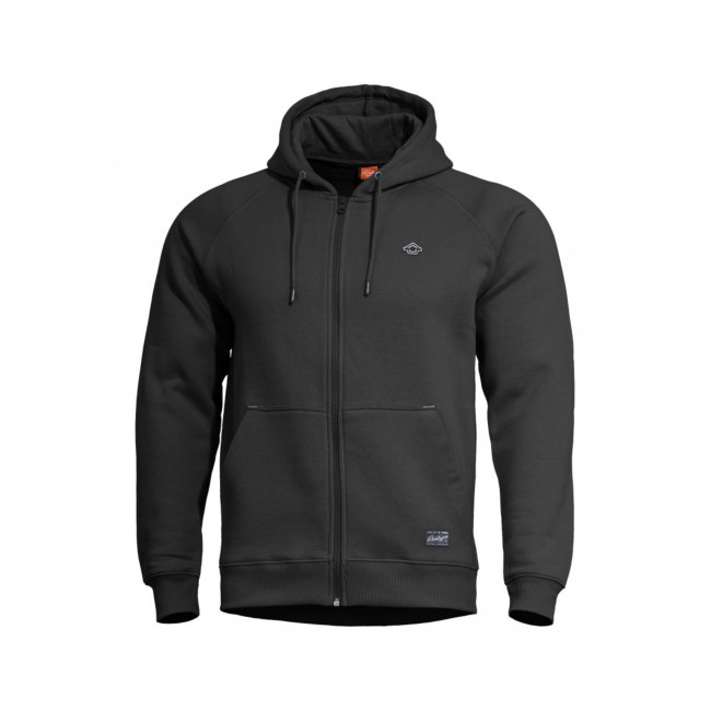 Sudadera con capucha Phaeton con cremallera - Negro - Pentagon