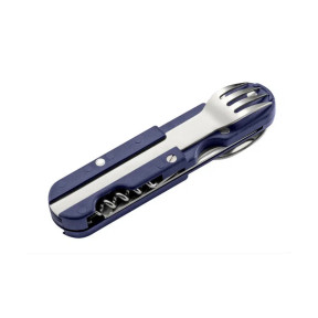 Cuchillo de bolsillo multifunciones Bivouac® - Azul Marino - TB Outdoor