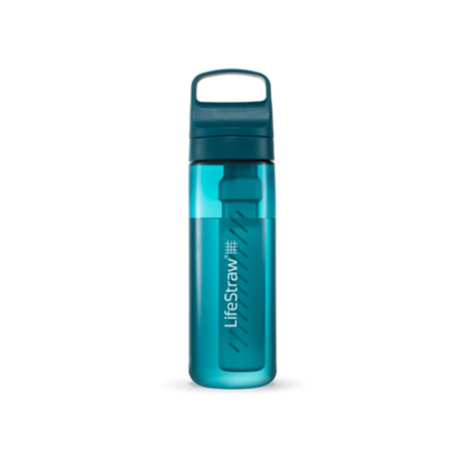 Botella filtrante 650mL Go Series - Azul Laguna - LifeStraw