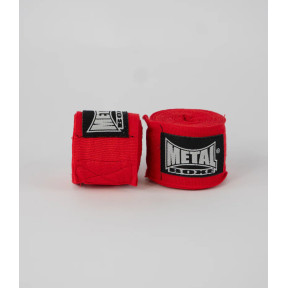 Bandaż Bokserski 2.50 Czerwony - Metal Boxe