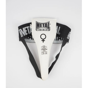 Ochraniacz Krocza Damski Biały - Metal Boxe