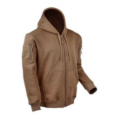 Sweat com capuz e fecho - Ares