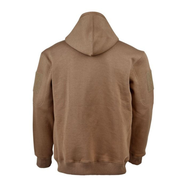 Hoodie met rits coyote - Ares