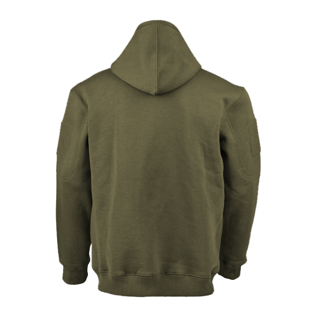 Kapuzenpullover mit Reißverschluss khaki - Ares