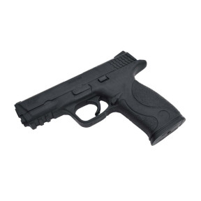 Pistolet gumowy 19 Cm - Metal Boxe