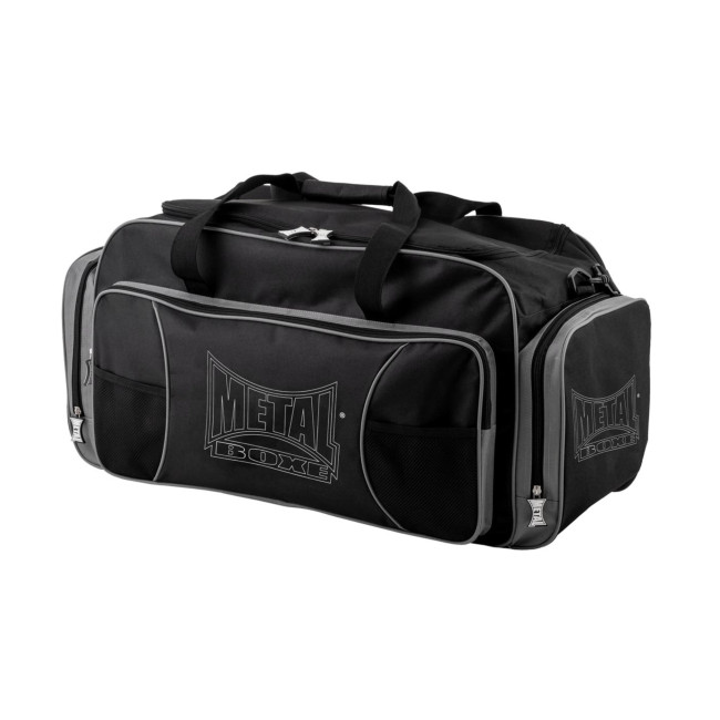 Torba Sportowa Club Czarna - Metal Boxe