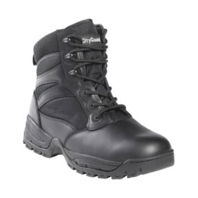 Botas de intervención Megatech Evo 6" con cremallera simple - Negro - CityGuard